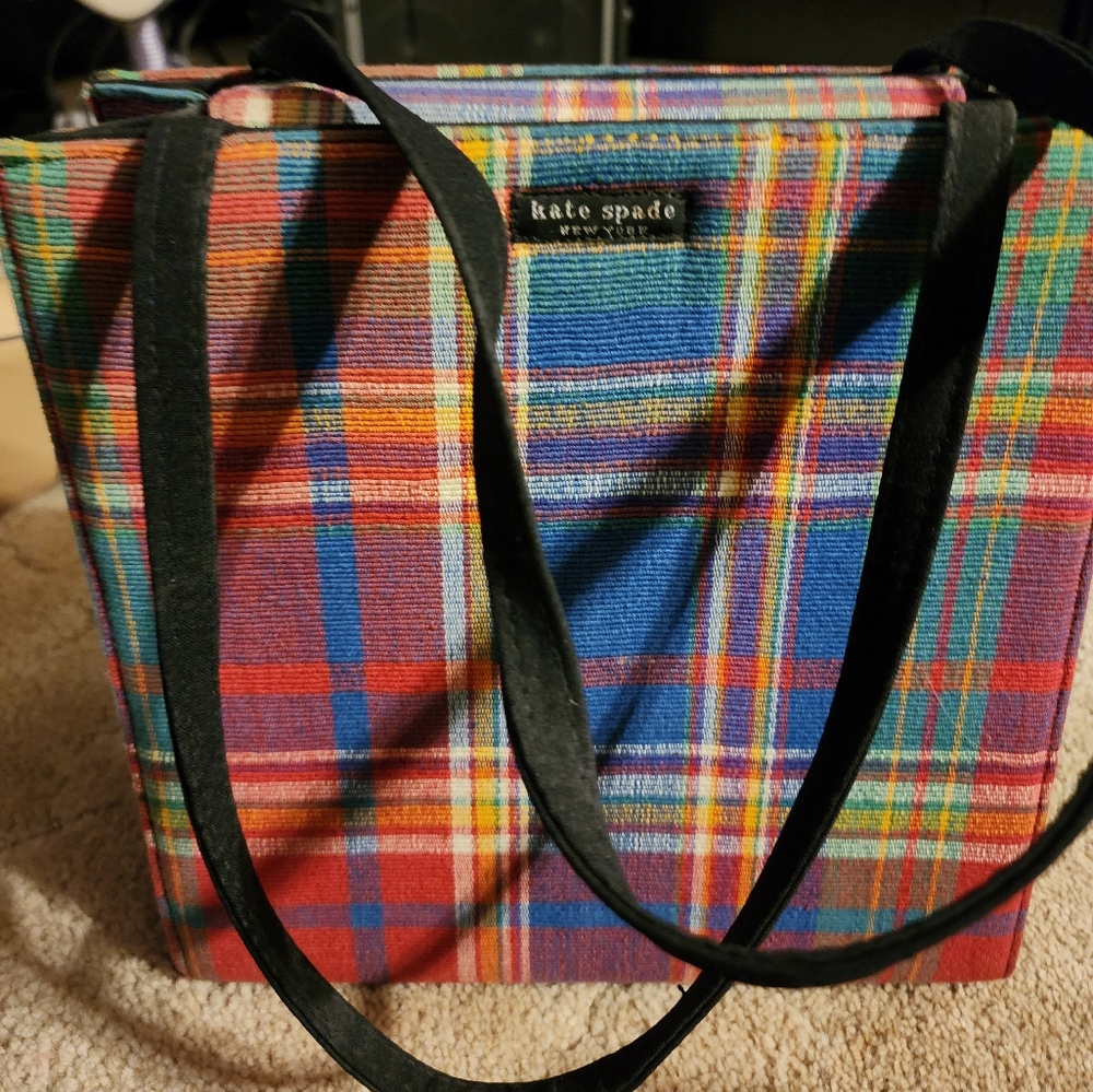 Kate Spade Of New York Canvas Colorful Shoulder Bag